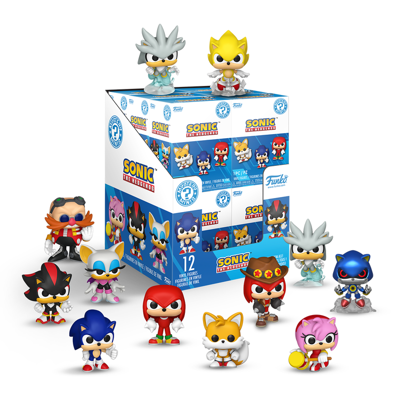 Load image into Gallery viewer, Funko Sonic The Hedgehog : Sonic the Hedgehog 1pc Keychain Mystery Minis
