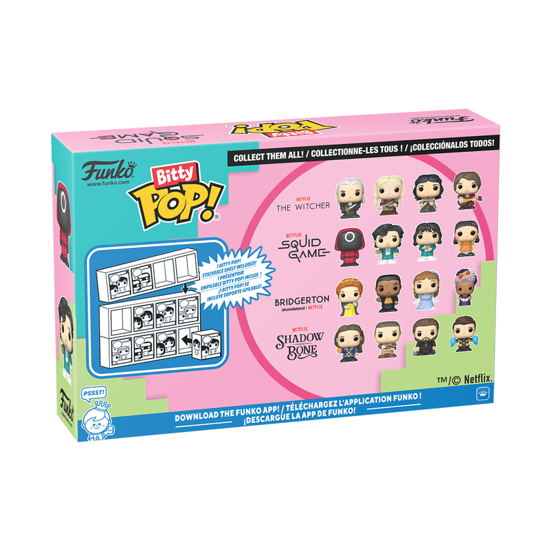 Load image into Gallery viewer, Funko Bitty POP!: Netflix Squid Games - Squid Game Characters 4-Pack Vinyl Figure
