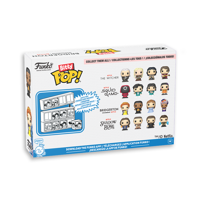 Load image into Gallery viewer, Funko Bitty POP!: Netflix Bridgerton - Bridgerton Characters 4-Pack Vinyl Figure
