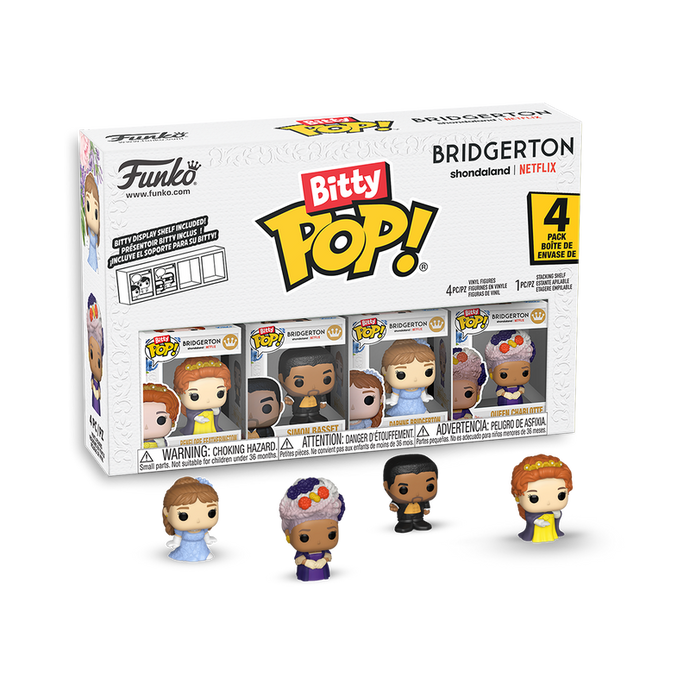 Funko Bitty POP!: Netflix Bridgerton - Bridgerton Characters 4-Pack Vinyl Figure