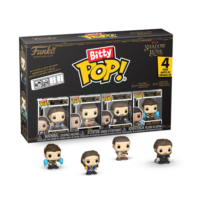 Load image into Gallery viewer, Funko Bitty POP!: Netflix Shadow and Bone - Shadow and Bone Characters 4-Pack Vinyl Figure
