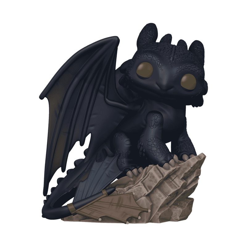 Cargue la imagen en el visor de la galería, Funko POP Deluxe! How to Train Your Dragon - Toothless Vinyl Figure
