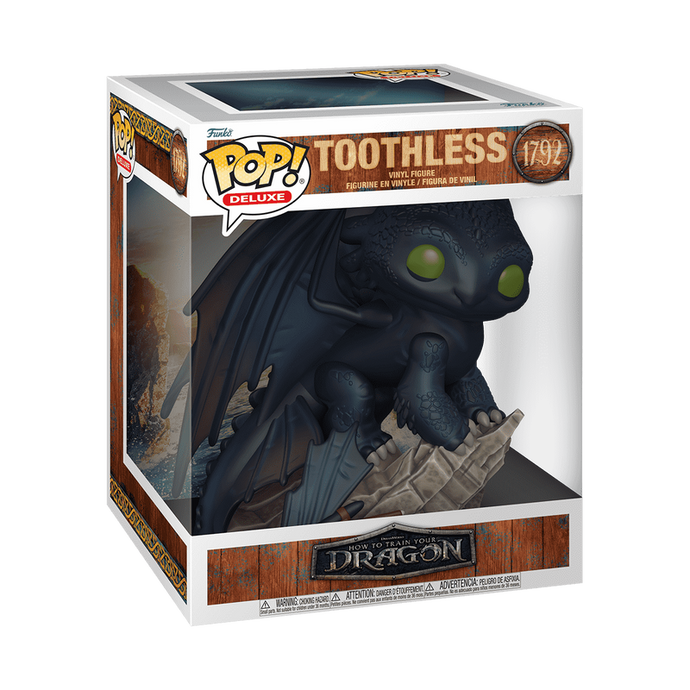 Funko POP Deluxe! How to Train Your Dragon - Toothless Vinyl Figure