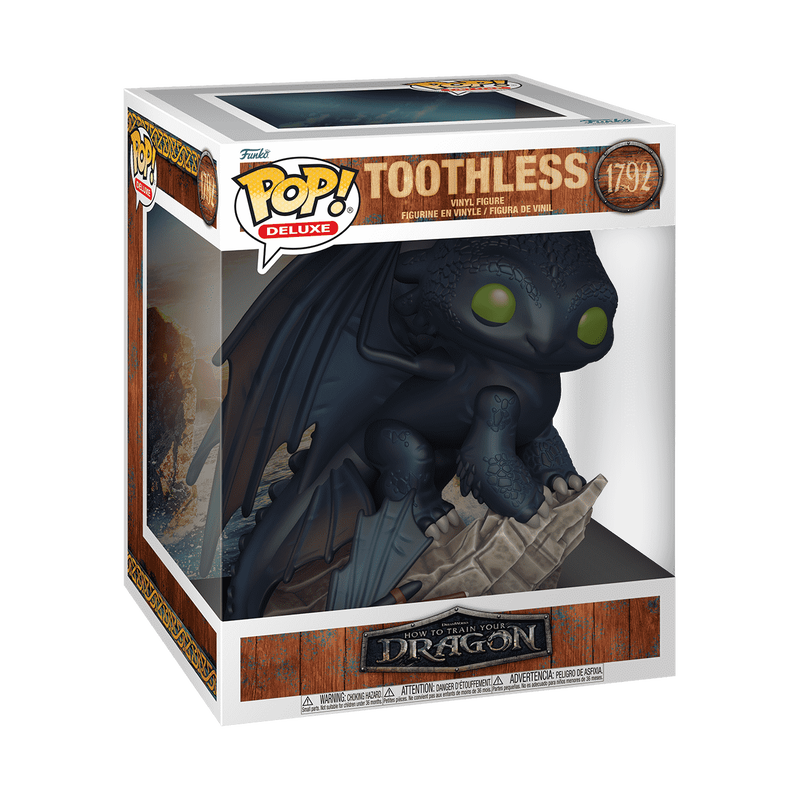 Cargue la imagen en el visor de la galería, Funko POP Deluxe! How to Train Your Dragon - Toothless Vinyl Figure
