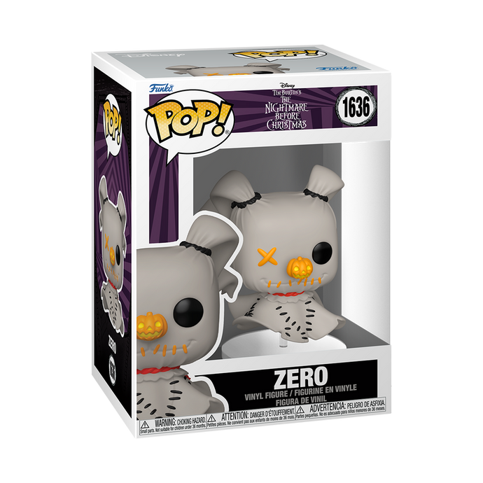 Funko POP! Disney: The Nightmare Before Christmas - Zero Patchwork Vinyl Figure