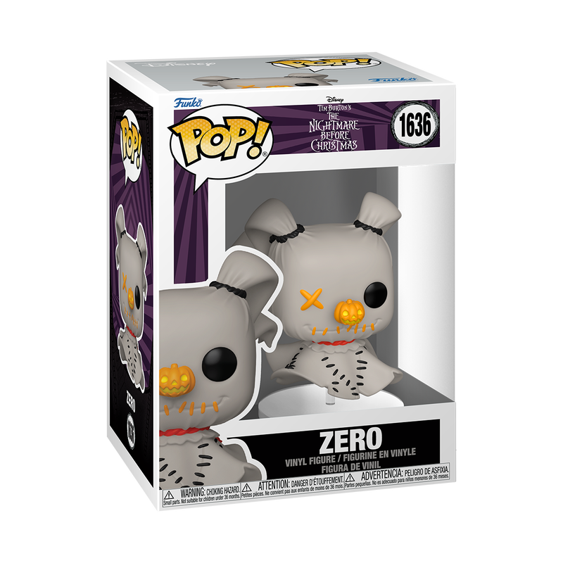Load image into Gallery viewer, Funko POP! Disney: The Nightmare Before Christmas - Zero Patchwork Vinyl Figure
