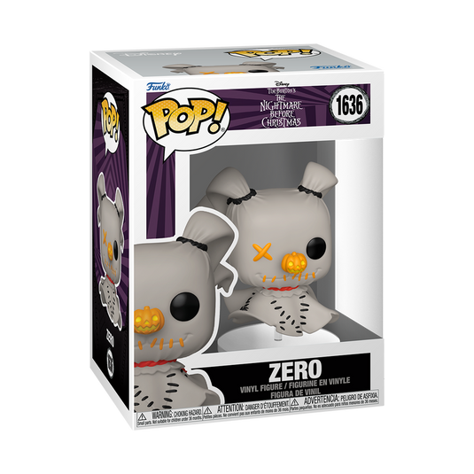 Funko POP! Disney: The Nightmare Before Christmas - Zero Patchwork Vinyl Figure