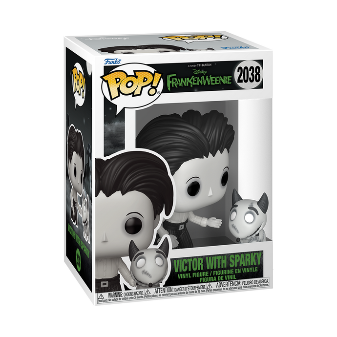 Funko POP! & Buddy Disney: Frankenweenie - Victor with Sparky Vinyl Figure