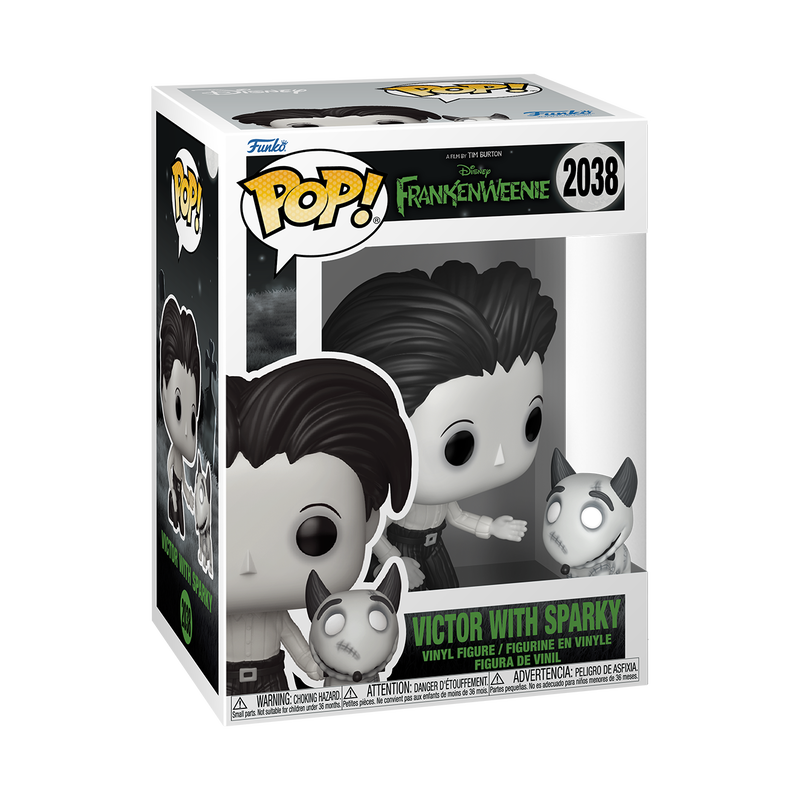 Load image into Gallery viewer, Funko POP! &amp; Buddy Disney: Frankenweenie - Victor with Sparky Vinyl Figure
