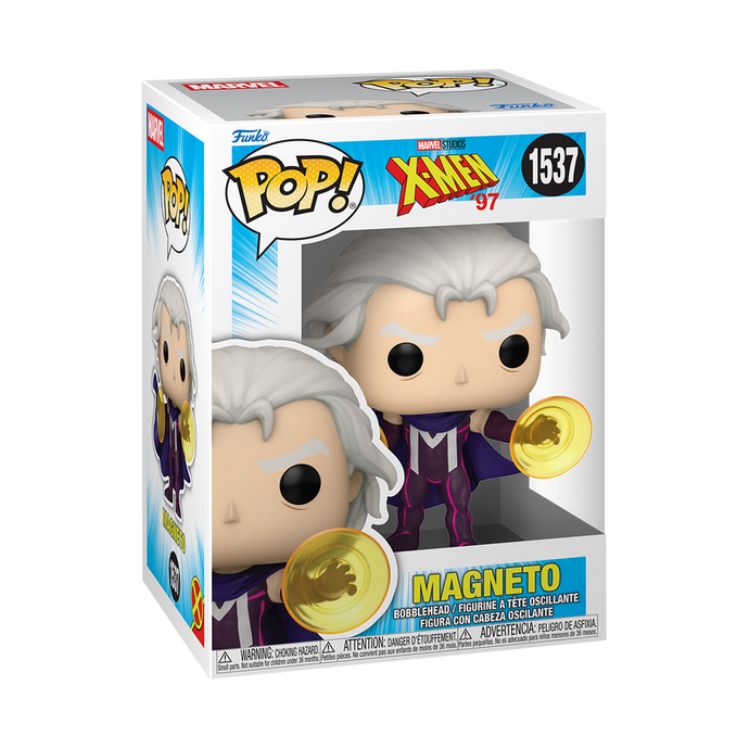 Funko POP! Marvel: X-Men '97 - Magneto without Helmet Vinyl Figure