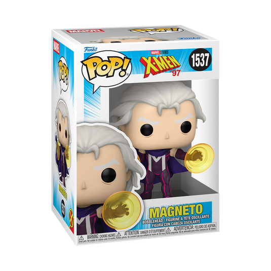 Funko POP! Marvel: X-Men '97 - Magneto without Helmet Vinyl Figure