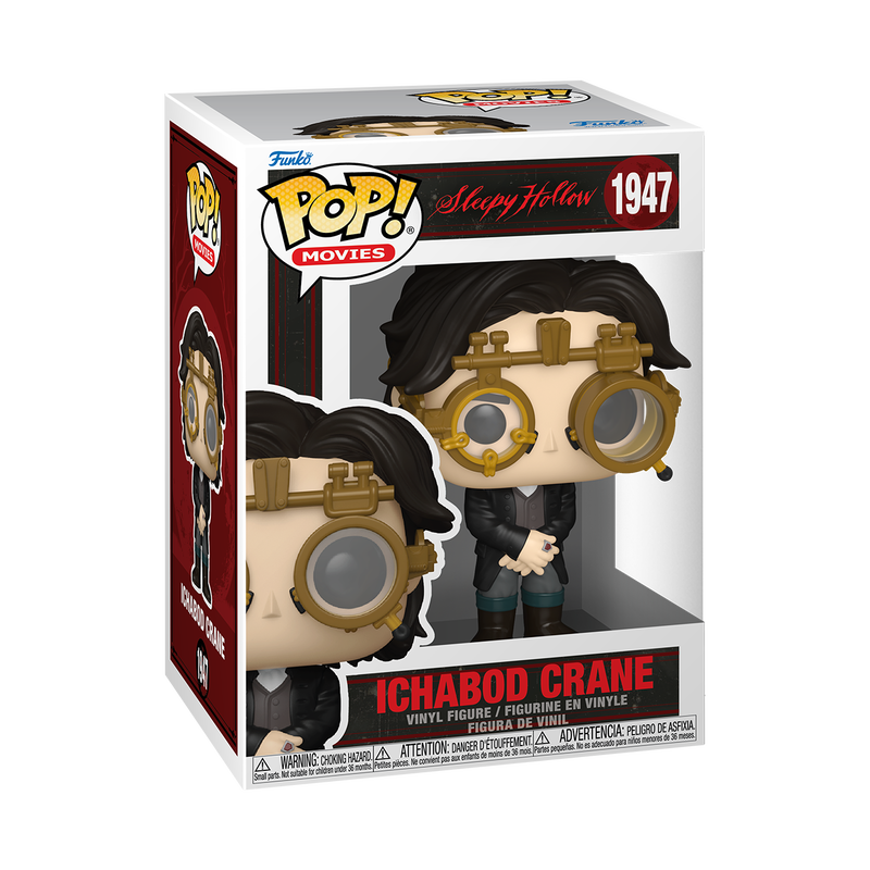 Chargez l&#39;image dans la visionneuse de la galerie, Funko POP! Movie: Sleepy Hollow - Ichabod Crane with Goggles Vinyl Figure
