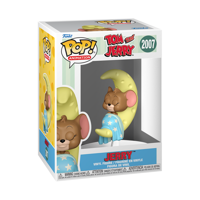 Load image into Gallery viewer, Funko POP! Television: Tom &amp; Jerry - Jerry on Cheese Moon Vinyl Figure
