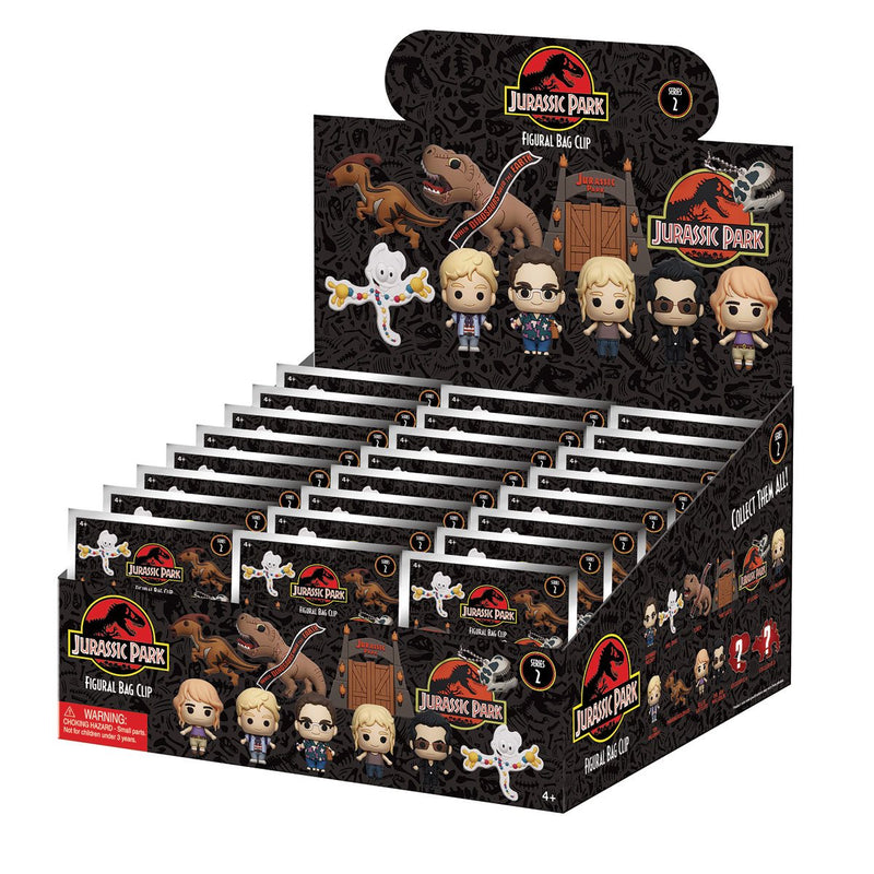 Chargez l&#39;image dans la visionneuse de la galerie, Monogram  Jurassic Park - Series 2 Characters 1pc 3D Figure Bag Clip Blind Bag
