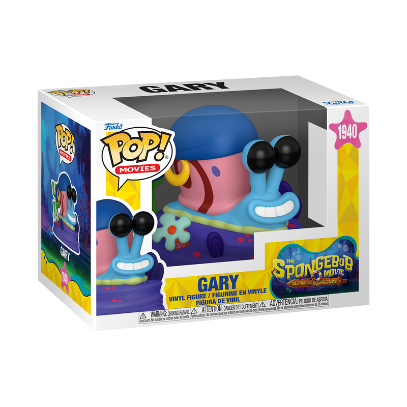 Cargue la imagen en el visor de la galería, Funko POP! Animation: SpongeBob Squarepants - Gary (Pirate) Vinyl Figure
