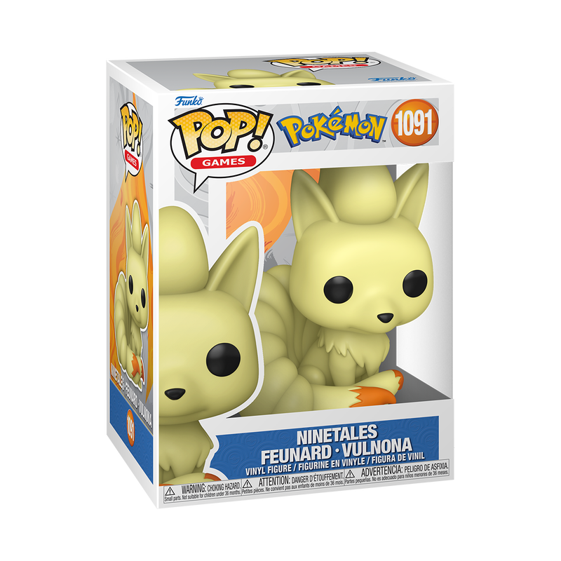 Cargue la imagen en el visor de la galería, Funko POP! Games: Pokemon - Ninetales Vinyl Figure
