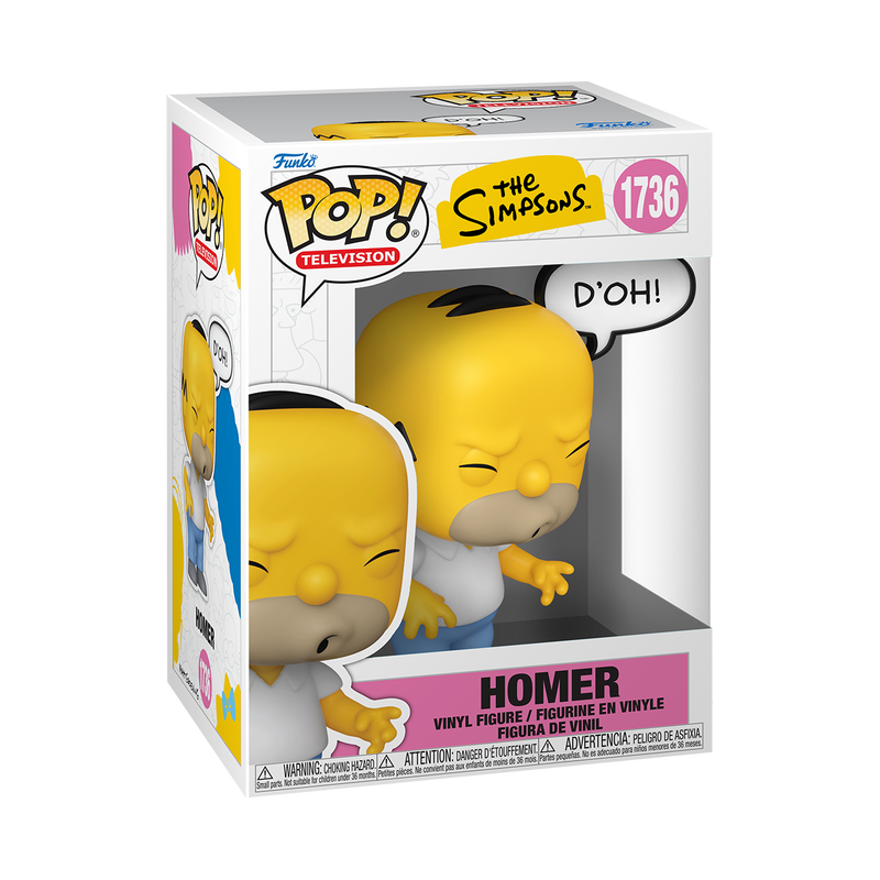 Cargue la imagen en el visor de la galería, Funko POP! Television: The Simpsons - Homer (D&#39;oh) Vinyl Figure
