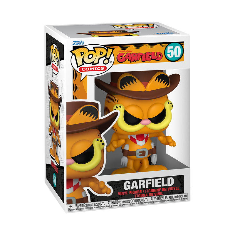 Chargez l&#39;image dans la visionneuse de la galerie, Funko POP! Comics: Nickelodeon - Garfield Cowboy Vinyl Figure

