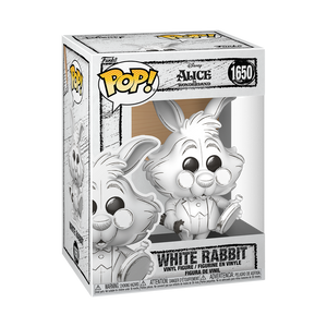Funko POP! Disney- Alice in Wonderland- White Rabbit Sketched Deco Vinyl Figure