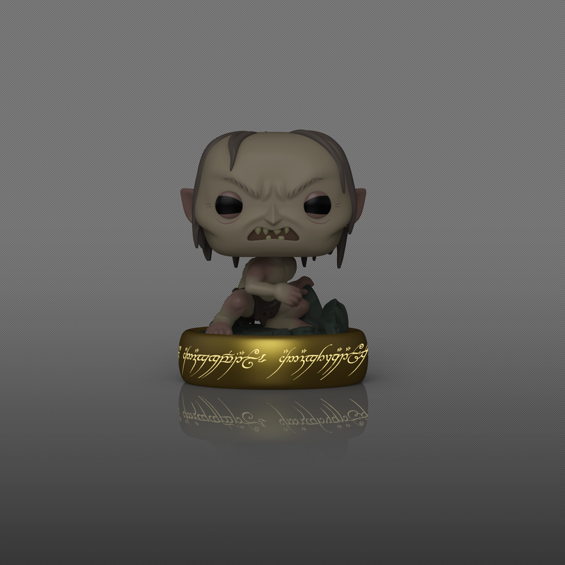 Chargez l&#39;image dans la visionneuse de la galerie, Funko POP! Plus Movies: The Lord of the Rings - Gollum Glow in the Dark Vinyl Figure
