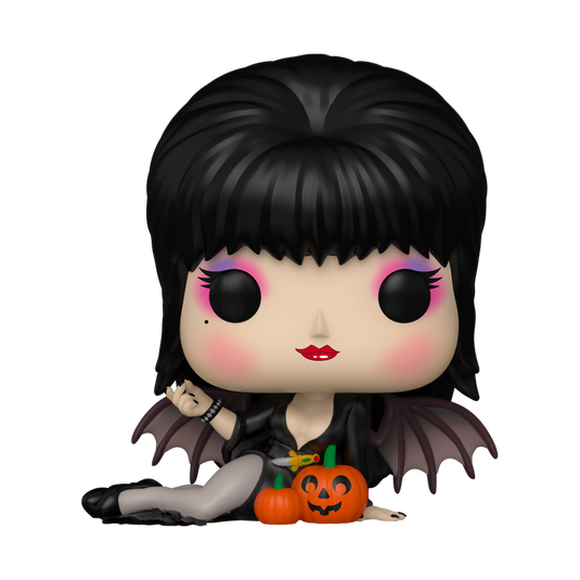 Funko POP! Icons: Elvira Mistress Of The Dark - Elvira with Pumpkins Vinyl Figure