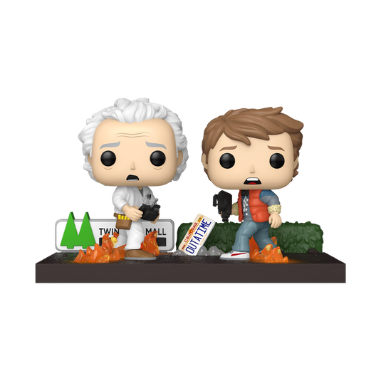 Funko POP! Moments: Back to the Future - Doc & Marty Vinyl Figure