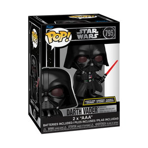 Funko POP! Star Wars: Light and Sounds - Darth Vader with Lightsaber Vinyl Figure