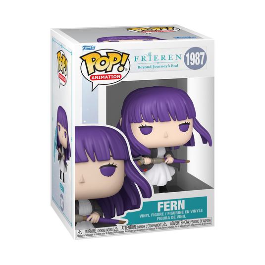 Funko POP! Animation Frieren Beyond Journey's End - Fern with Staff Vinyl Figure