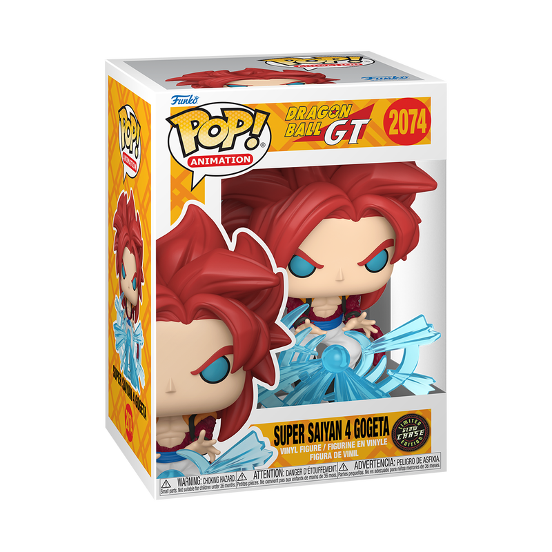Chargez l&#39;image dans la visionneuse de la galerie, POP Animation: Dragon Ball GT - Super Saiyan 4 Gogeta Vinyl Figure
