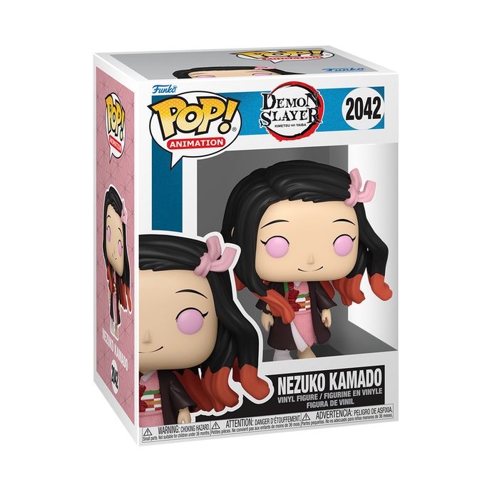 Funko POP! Animation: Demon Slayer - Nezuko Kamado (Smiling) Vinyl Figure