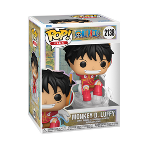 Funko POP! Plus Animation: One Piece - Plus Monkey D. Luffy (Egghead Arc) Vinyl Figure