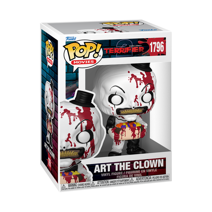 Funko POP! Movies: Terrifier - Art The Clown with Candy Filled Head Vinyl Figure