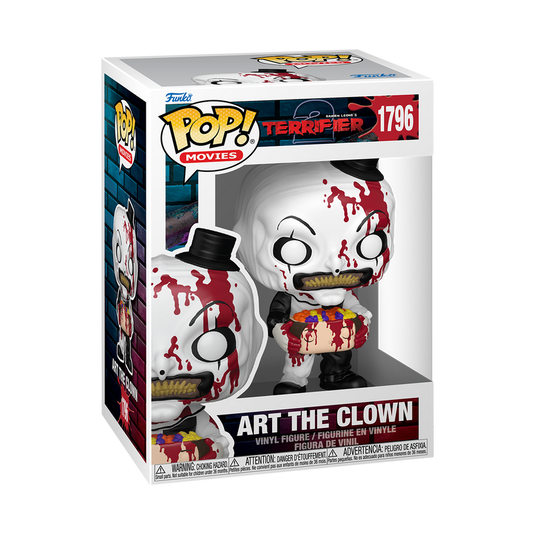 Funko POP! Movies: Terrifier - Art The Clown with Candy Filled Head Vinyl Figure