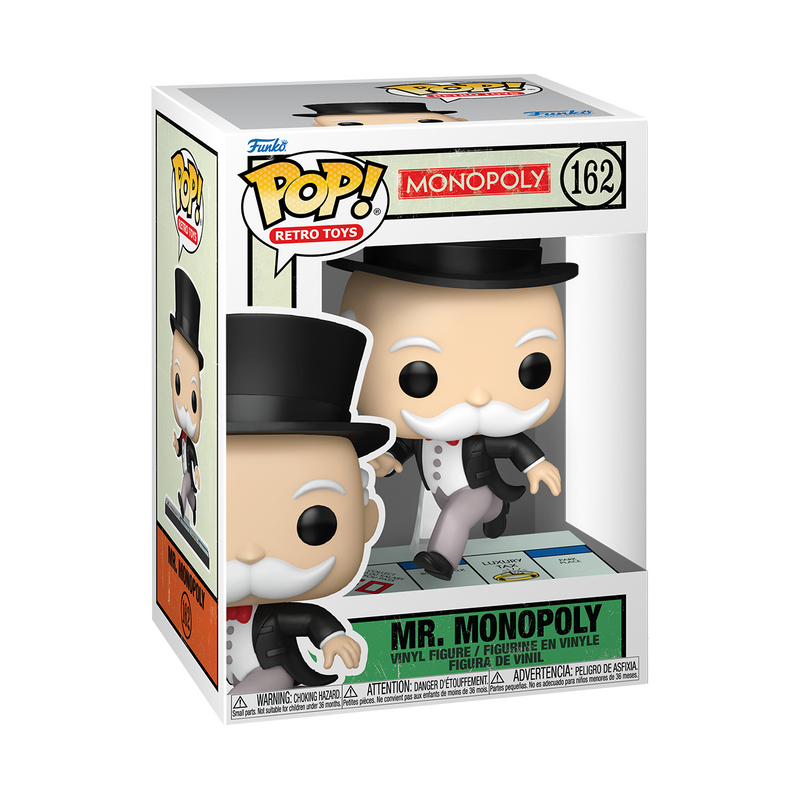 Chargez l'image dans la visionneuse de la galerie, Funko Pop! Retro Toys: Monopoly - Mr. Monopoly (Pass Go) Vinyl Figure
