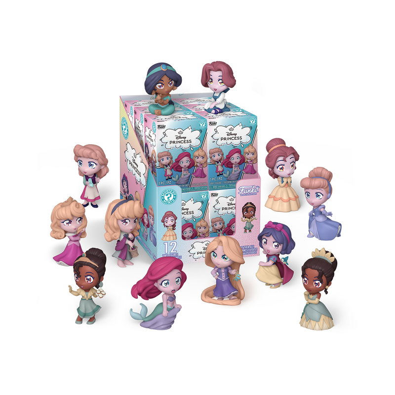 Load image into Gallery viewer, Funko POP! Mystery Minis Disney - Princess Manga Characters 1pc Vinyl Figure
