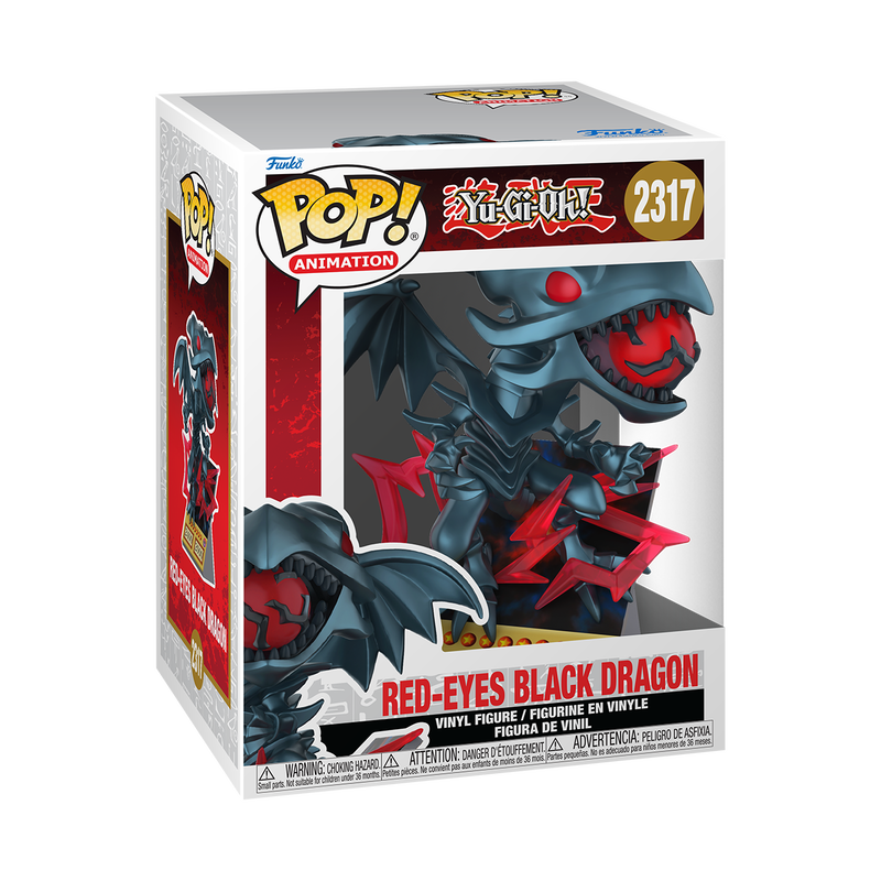 Load image into Gallery viewer, Funko POP! Animation: Yu-Gi-Oh! - Premium Red-Eyes Black Dragon Vinyl Figure
