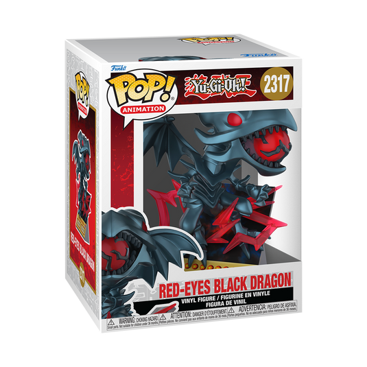 Funko POP! Animation: Yu-Gi-Oh! - Premium Red-Eyes Black Dragon Vinyl Figure