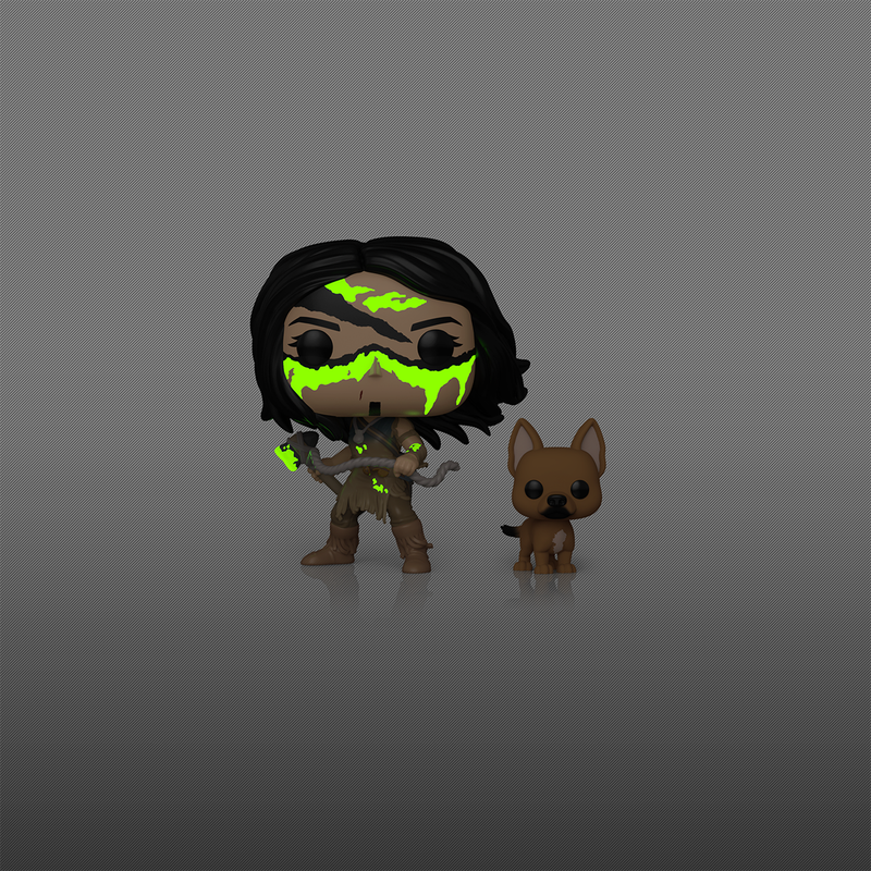 Load image into Gallery viewer, Funko POP! Plus Movies: Predator - Prey Naru with Sarii Glow in the Dark Vinyl Figure
