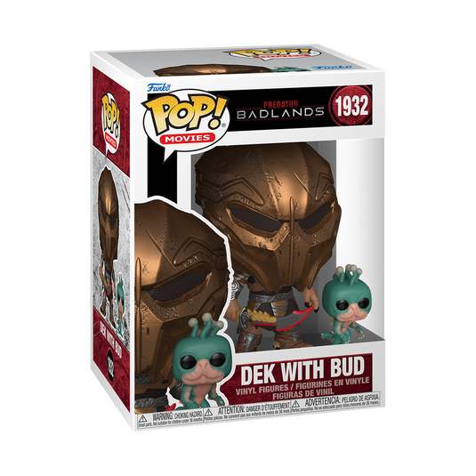 Funko POP! & Buddy Movies: Predator - Dek with Bud Vinyl Figure
