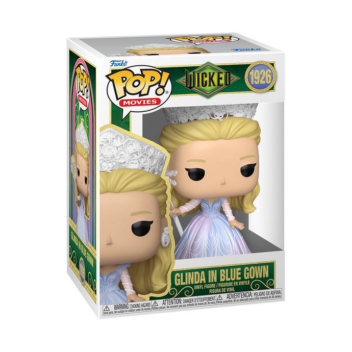 Funko Pop! Movies Wicked - Glinda in Blue Gown Vinyl Figure