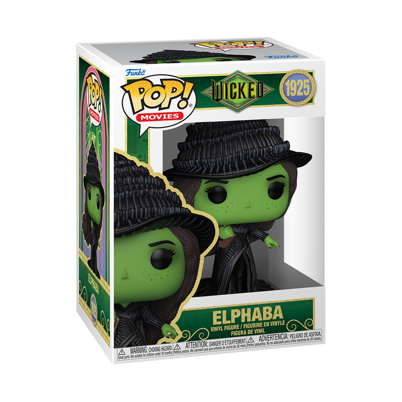 Load image into Gallery viewer, Funko Pop! Movies Wicked - Elphaba with Grimmerie Vinyl Figure

