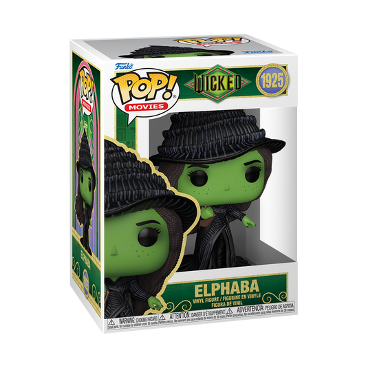 Funko Pop! Movies Wicked - Elphaba with Grimmerie Vinyl Figure