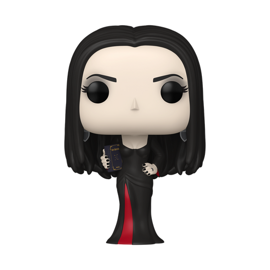 Funko POP! TV: The Addams Family - Morticia Addams with Book of Shadows Vinyl Figure