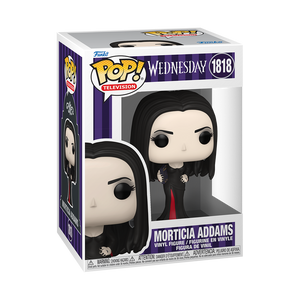 Funko POP! TV: The Addams Family - Morticia Addams with Book of Shadows Vinyl Figure