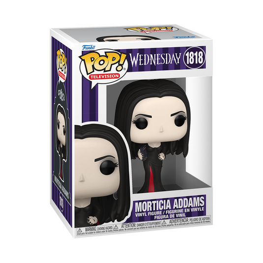 Funko POP! TV: The Addams Family - Morticia Addams with Book of Shadows Vinyl Figure