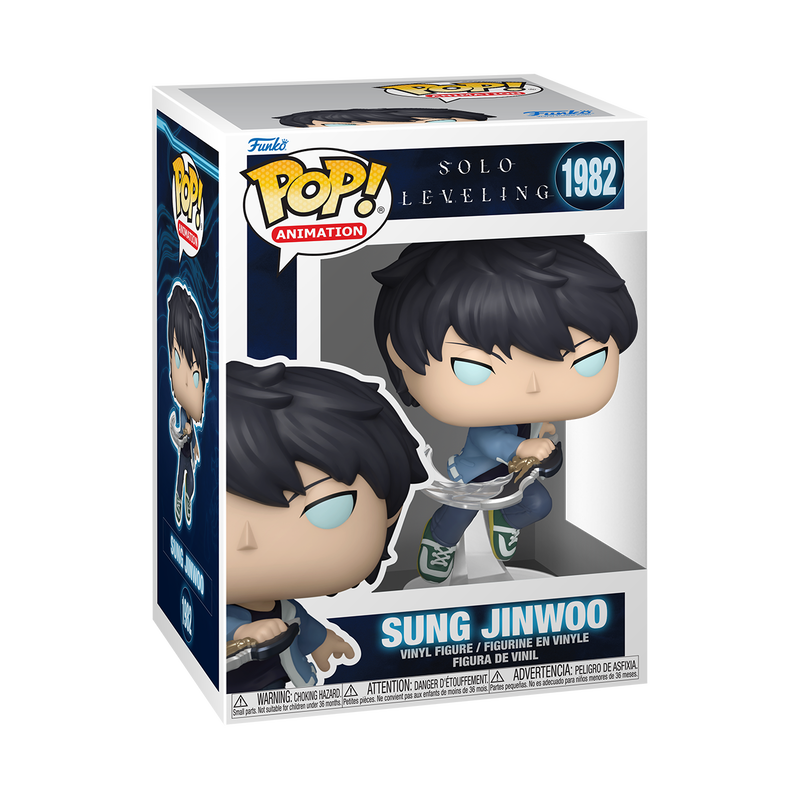 Cargue la imagen en el visor de la galería, Funko POP! Animation: Solo Leveling - Sung Jinwoo Vinyl Figure
