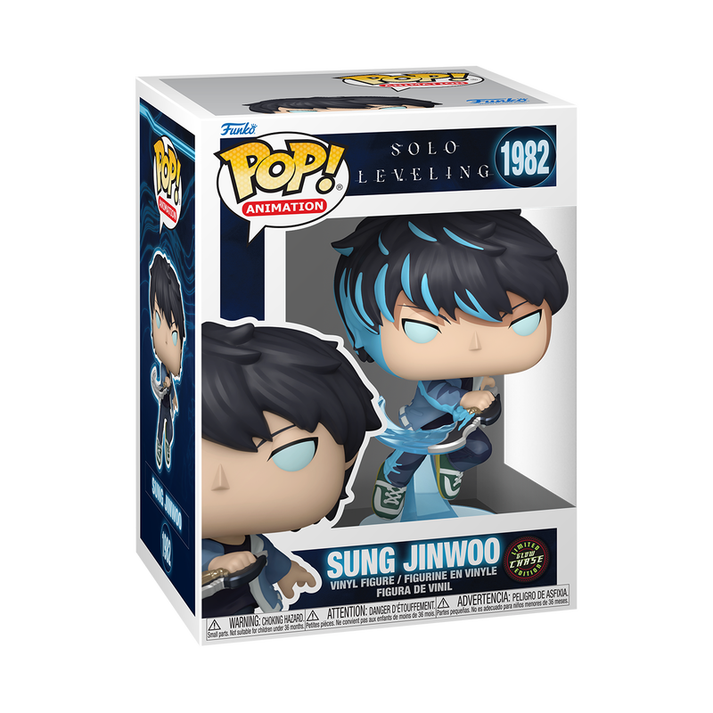 Cargue la imagen en el visor de la galería, Funko POP! Animation: Solo Leveling - Sung Jinwoo Vinyl Figure
