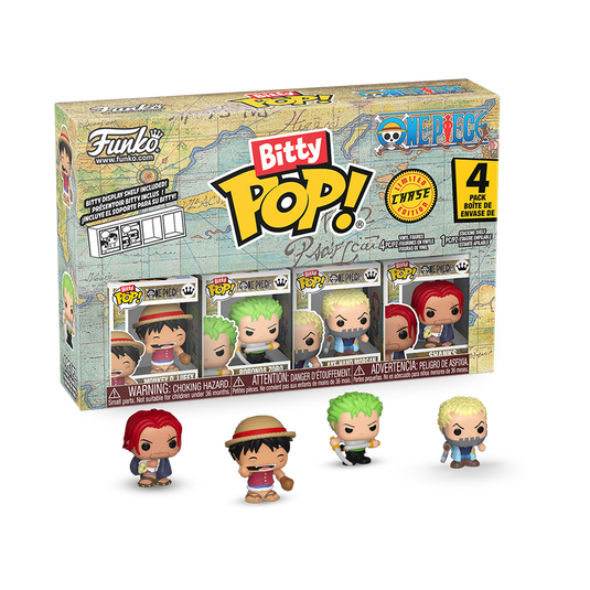Funko Bitty POP!: One Piece - Characters 4-Pack Vinyl Figure