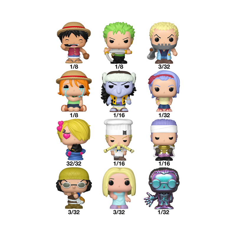 Chargez l'image dans la visionneuse de la galerie, Funko Bitty POP!: One Piece - Characters 1pc Vinyl Figure Mystery Bag
