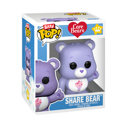 Funko Bitty POP! Rides: Care Bears - Share Bear and Cloud Mobile Vinyl Figure